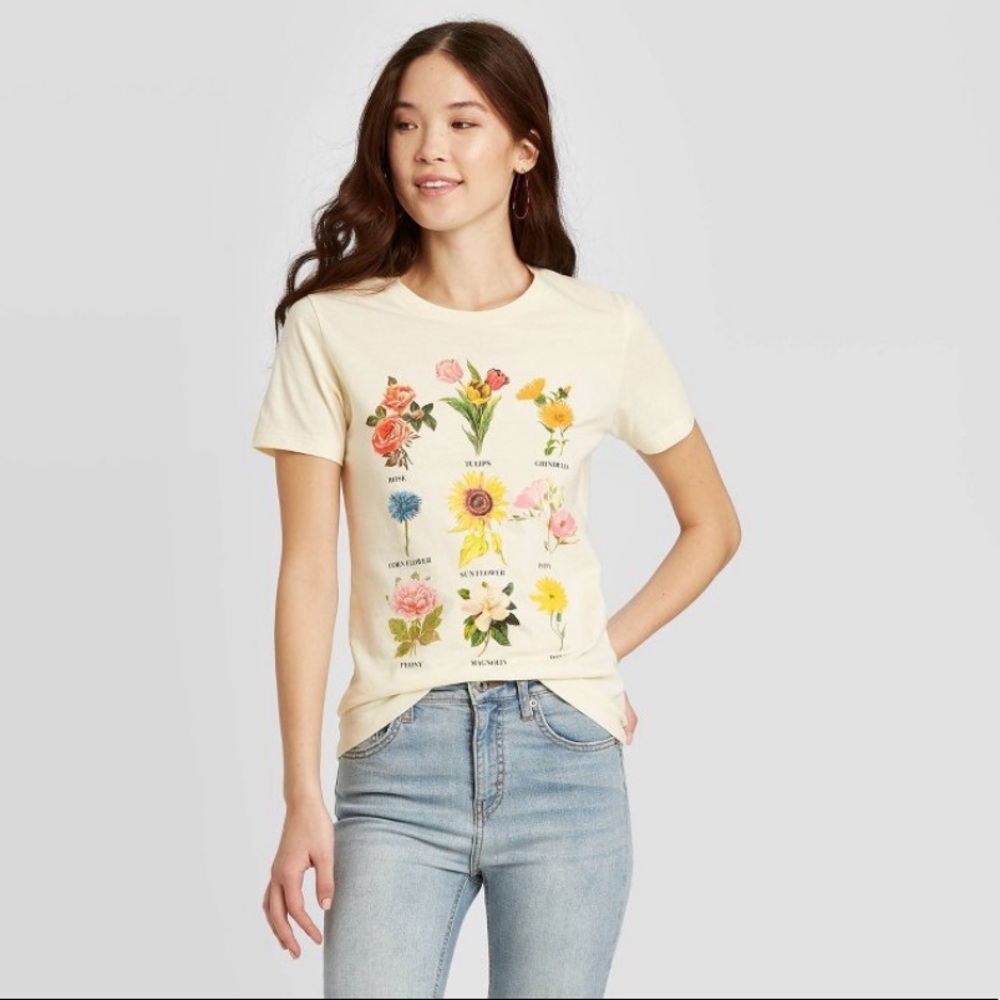 Fifth Sun Flower Botanical Tee